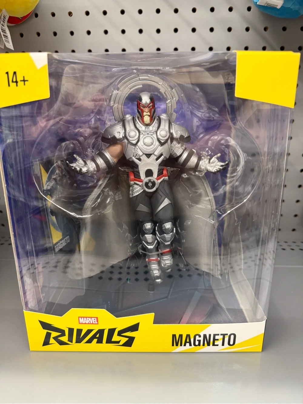 New Magneto Marvel Rivals McFarlane Toys Figure Collectible 1:10 Base Backdrop